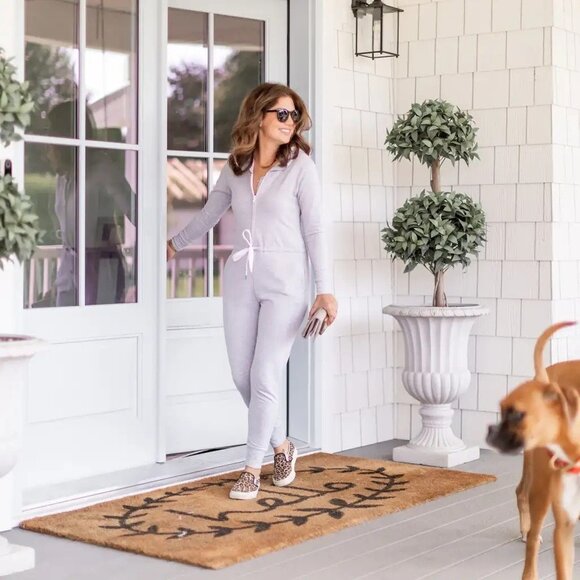 Jillian Harris x Smash + Tess - Romper in Grey - Picture 2 of 4